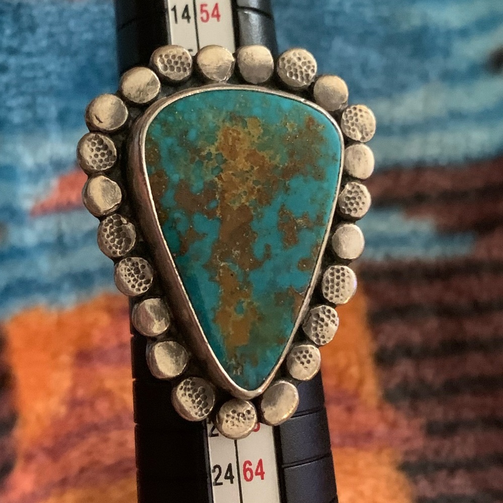 Big Navajo sterling ring